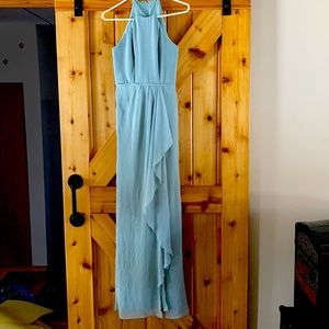 David’s Bridal Bridesmaid Dress — Dusty Sage